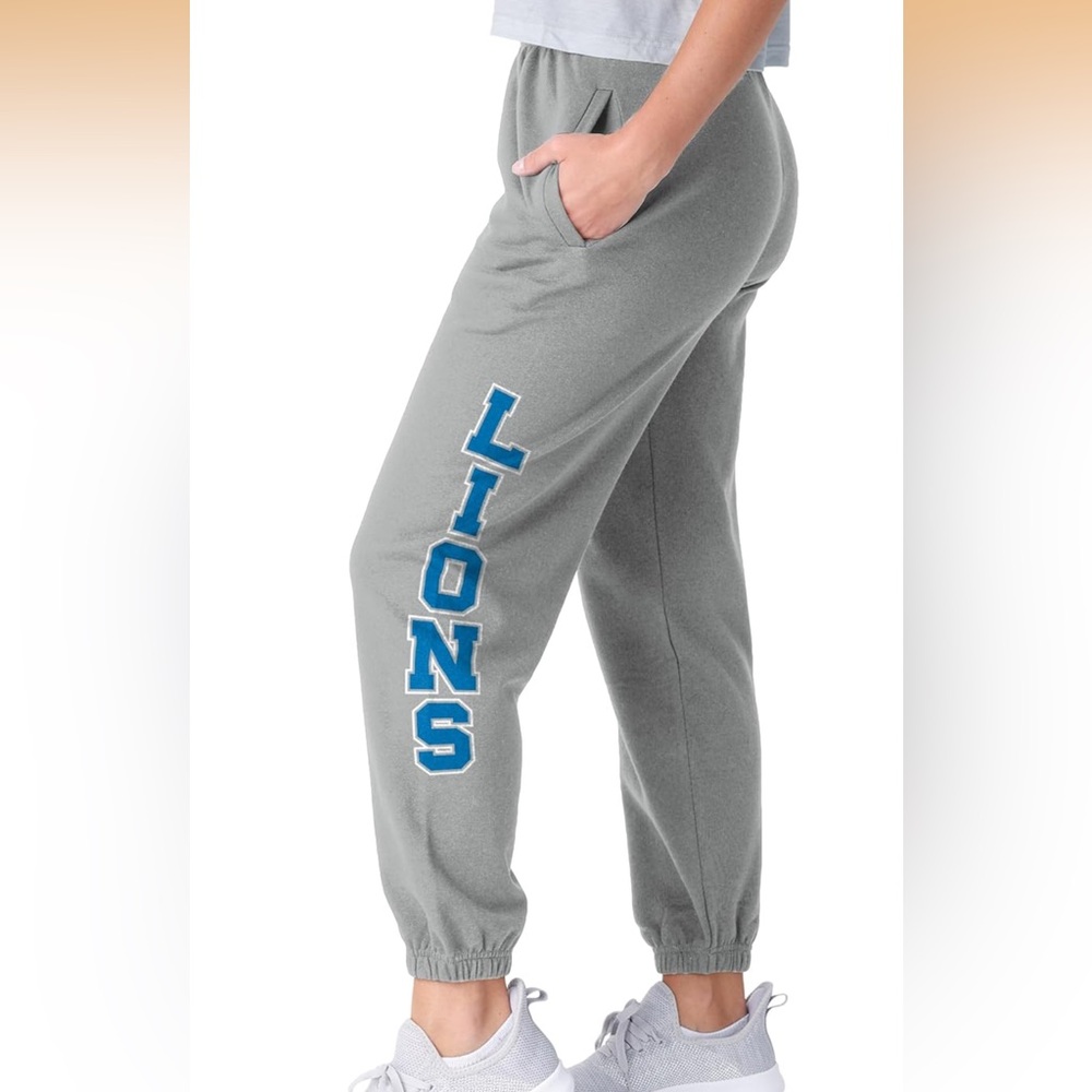 FOCO NFL Detroit Lions Jogger Pants. New with tag size women’s small